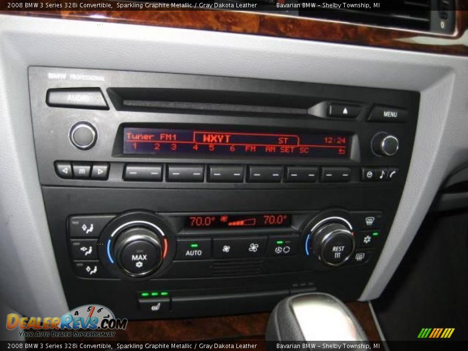 2008 BMW 3 Series 328i Convertible Sparkling Graphite Metallic / Gray Dakota Leather Photo #18