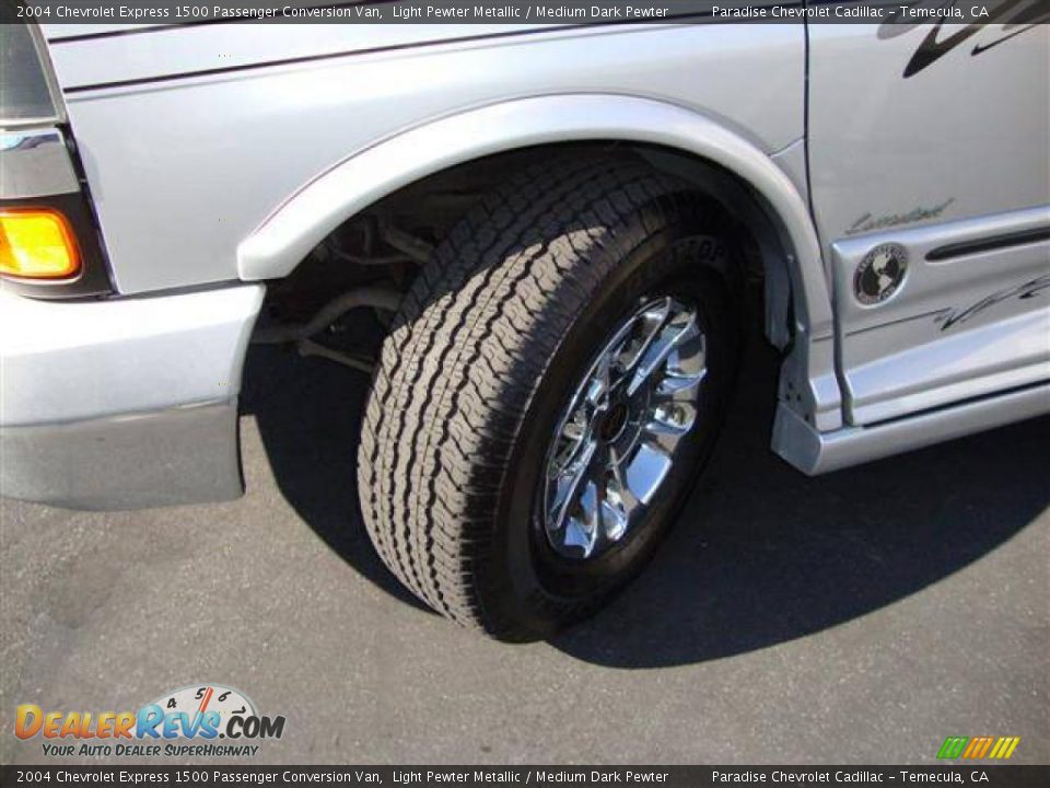 2004 Chevrolet Express 1500 Passenger Conversion Van Light Pewter Metallic / Medium Dark Pewter Photo #7