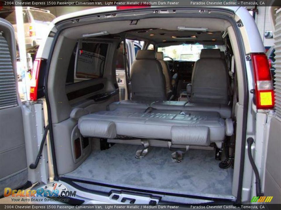 2004 Chevrolet Express 1500 Passenger Conversion Van Light Pewter Metallic / Medium Dark Pewter Photo #19