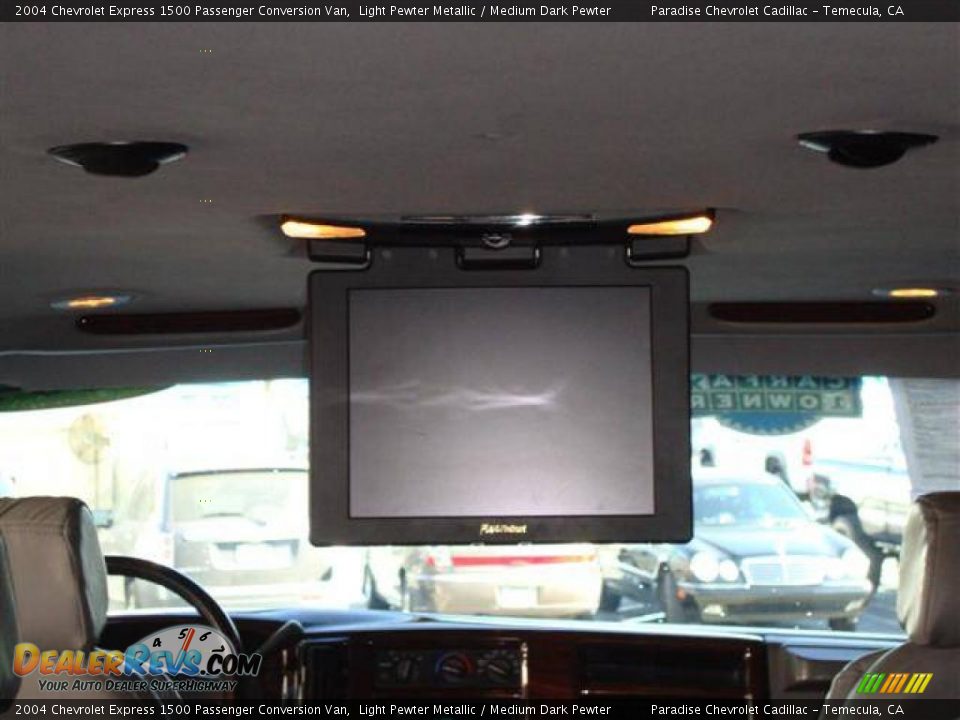 2004 Chevrolet Express 1500 Passenger Conversion Van Light Pewter Metallic / Medium Dark Pewter Photo #20