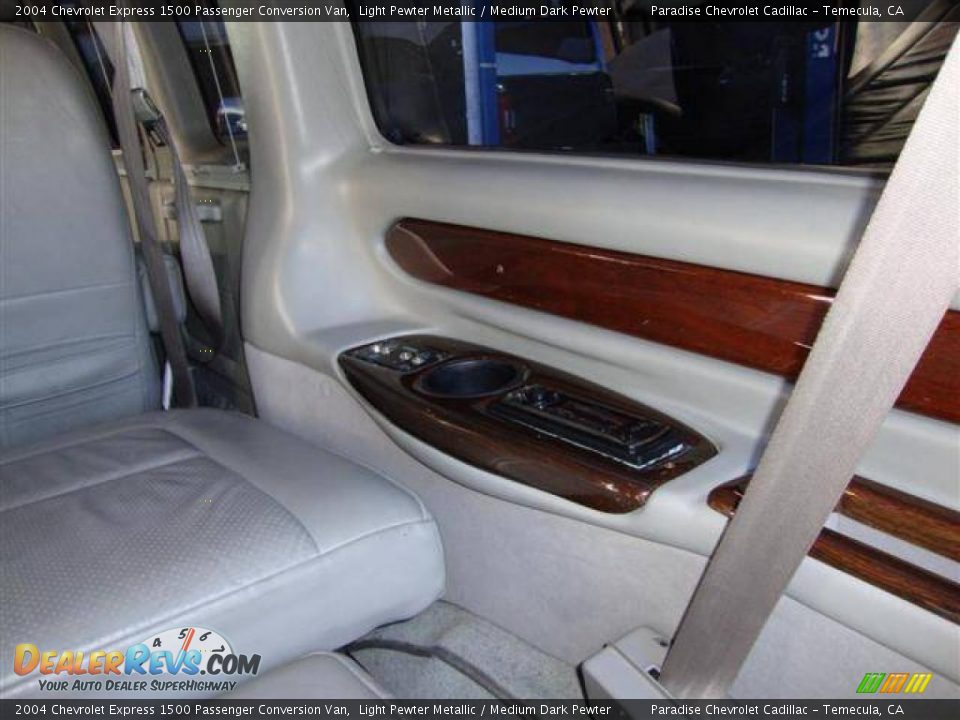 2004 Chevrolet Express 1500 Passenger Conversion Van Light Pewter Metallic / Medium Dark Pewter Photo #21