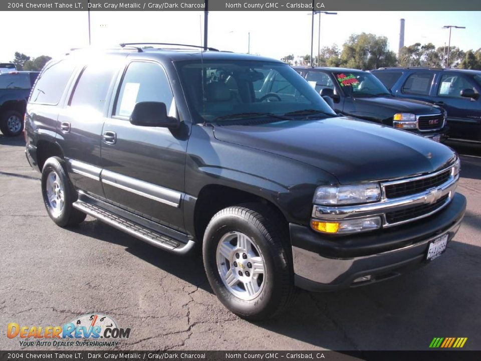 2004 Chevrolet Tahoe LT Dark Gray Metallic / Gray/Dark Charcoal Photo #1