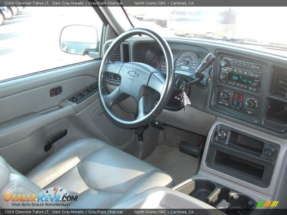 2004 Chevrolet Tahoe LT Dark Gray Metallic / Gray/Dark Charcoal Photo #3