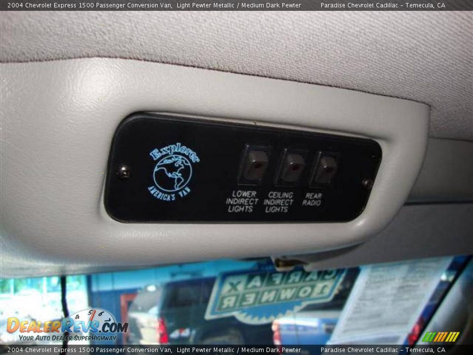 2004 Chevrolet Express 1500 Passenger Conversion Van Light Pewter Metallic / Medium Dark Pewter Photo #27