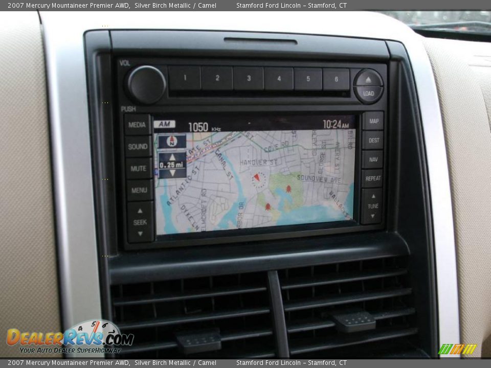 2007 Mercury Mountaineer Premier AWD Silver Birch Metallic / Camel Photo #6