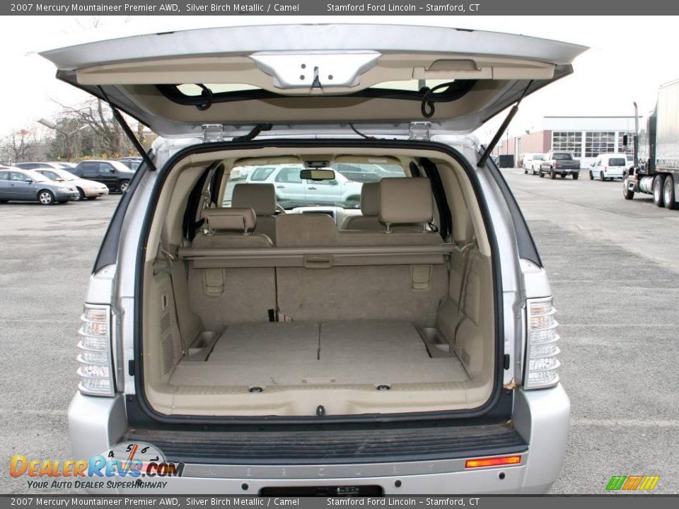 2007 Mercury Mountaineer Premier AWD Silver Birch Metallic / Camel Photo #7