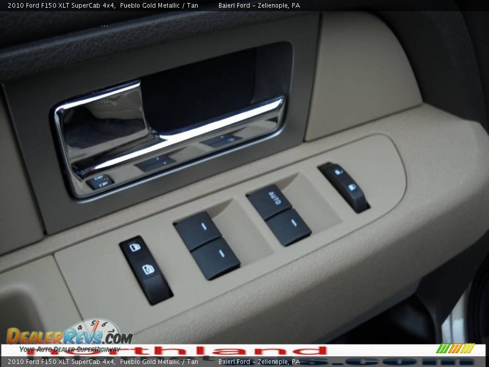 2010 Ford F150 XLT SuperCab 4x4 Pueblo Gold Metallic / Tan Photo #16