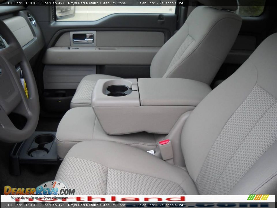 2010 Ford F150 XLT SuperCab 4x4 Royal Red Metallic / Medium Stone Photo #11