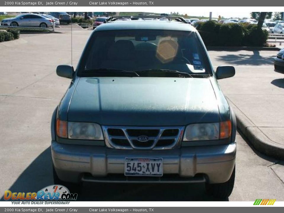 2000 Kia Sportage EX Jade Green / Gray Photo #20