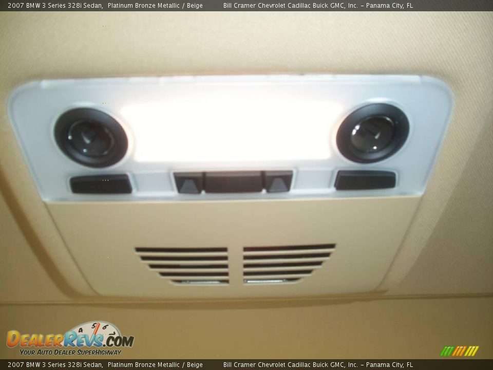 2007 BMW 3 Series 328i Sedan Platinum Bronze Metallic / Beige Photo #6