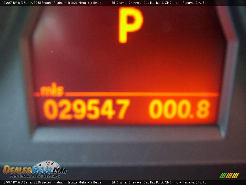 2007 BMW 3 Series 328i Sedan Platinum Bronze Metallic / Beige Photo #10