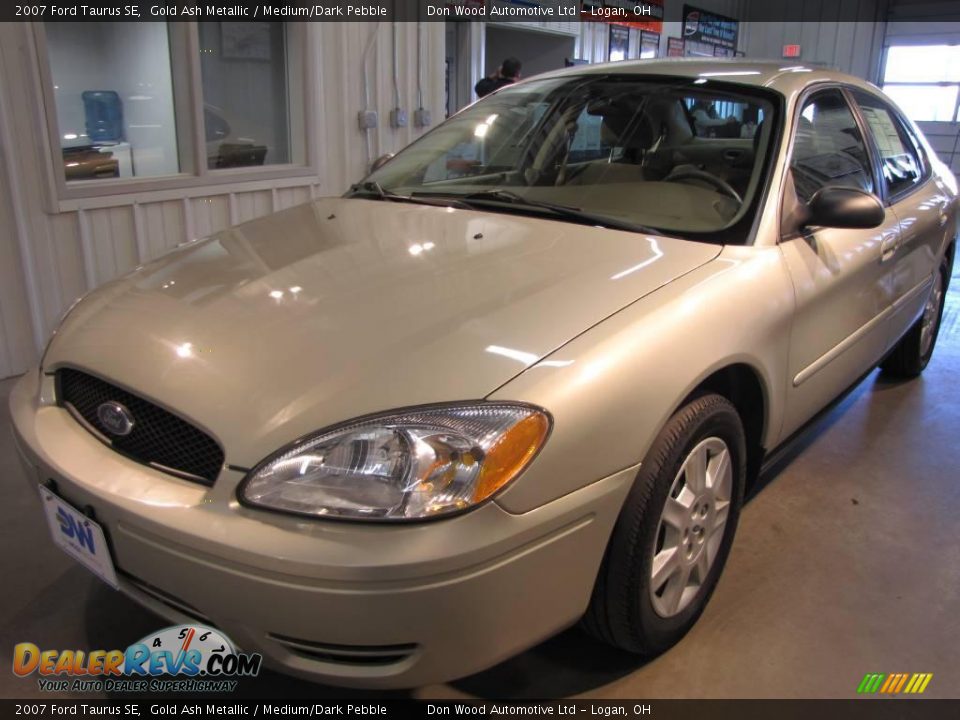 2007 Ford Taurus SE Gold Ash Metallic / Medium/Dark Pebble Photo #2