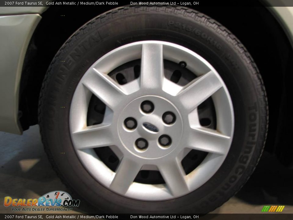 2007 Ford Taurus SE Gold Ash Metallic / Medium/Dark Pebble Photo #19