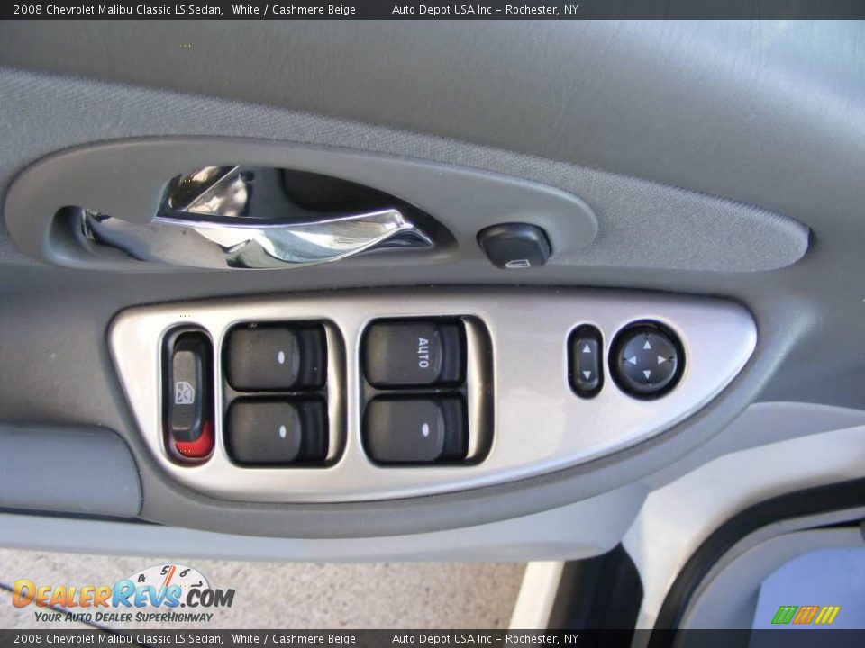 2008 Chevrolet Malibu Classic LS Sedan White / Cashmere Beige Photo #9