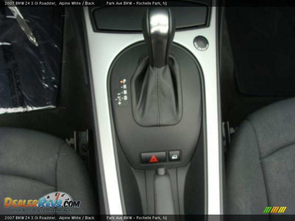 2007 BMW Z4 3.0i Roadster Alpine White / Black Photo #24