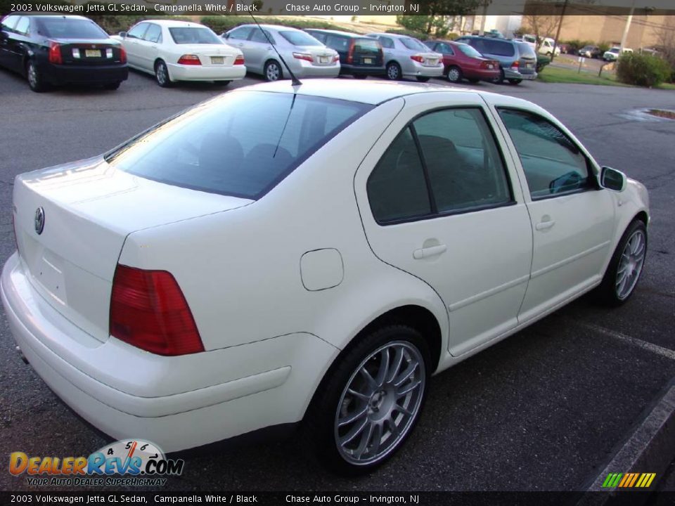 2003 Volkswagen Jetta GL Sedan Campanella White / Black Photo #3