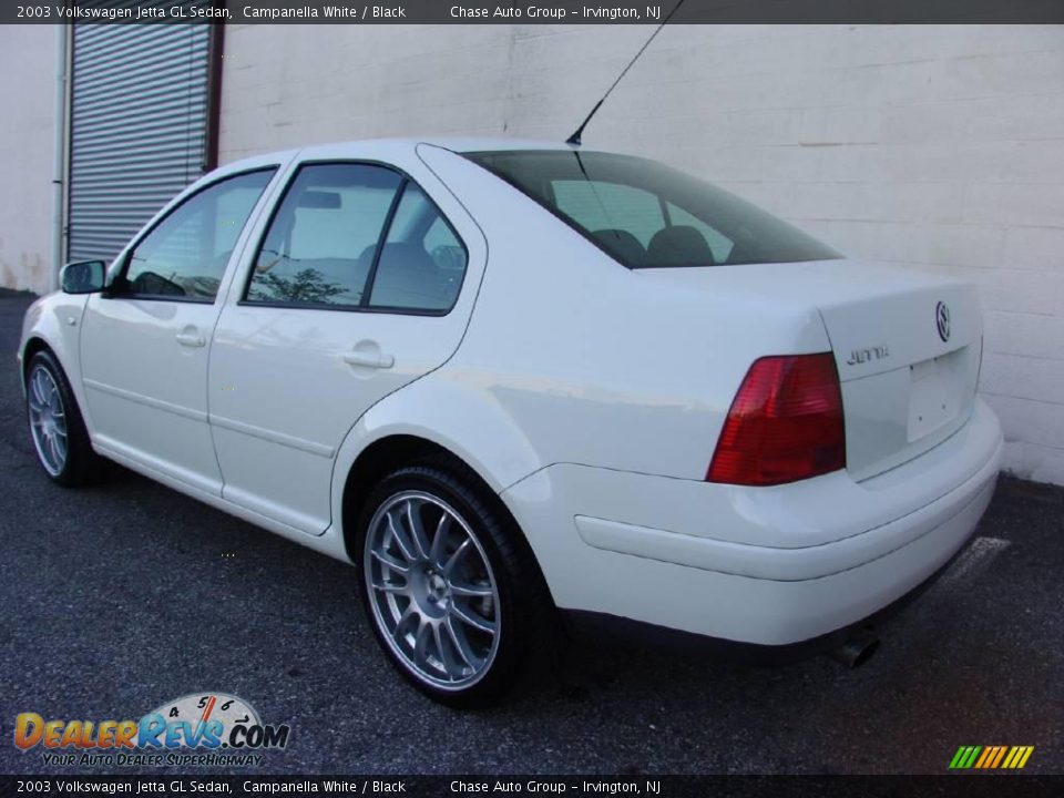 2003 Volkswagen Jetta GL Sedan Campanella White / Black Photo #5