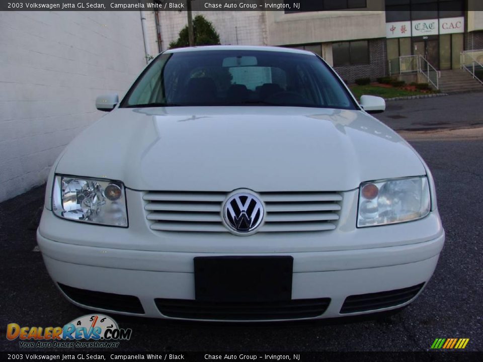 2003 Volkswagen Jetta GL Sedan Campanella White / Black Photo #8