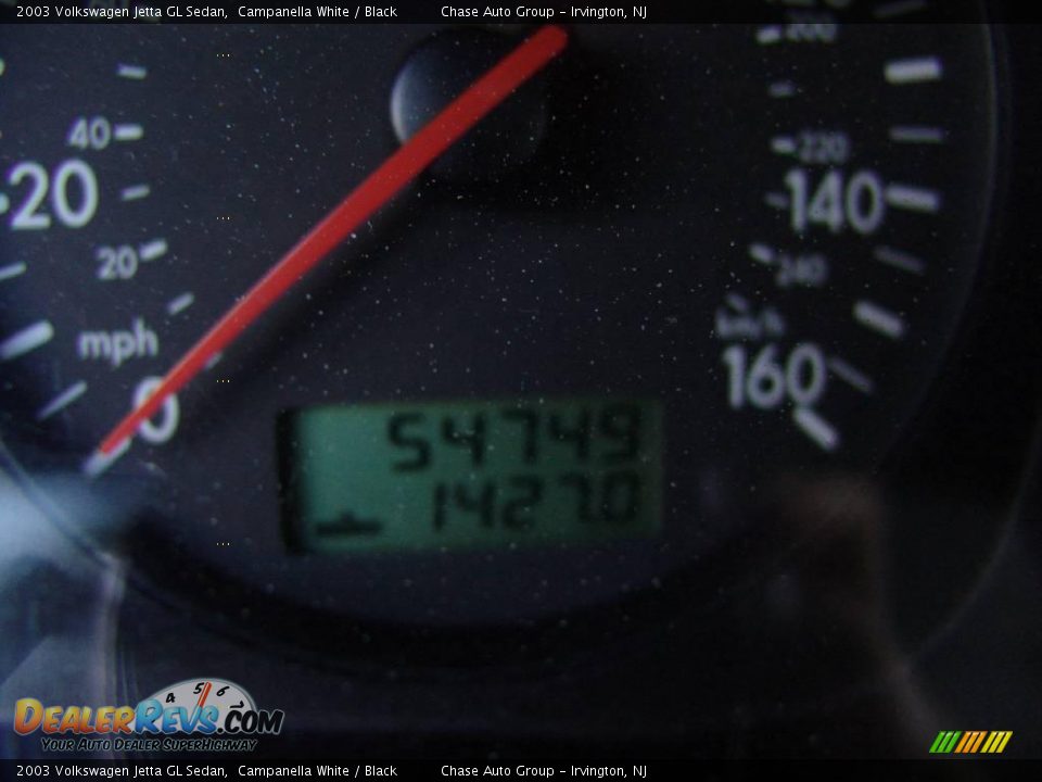 2003 Volkswagen Jetta GL Sedan Campanella White / Black Photo #23