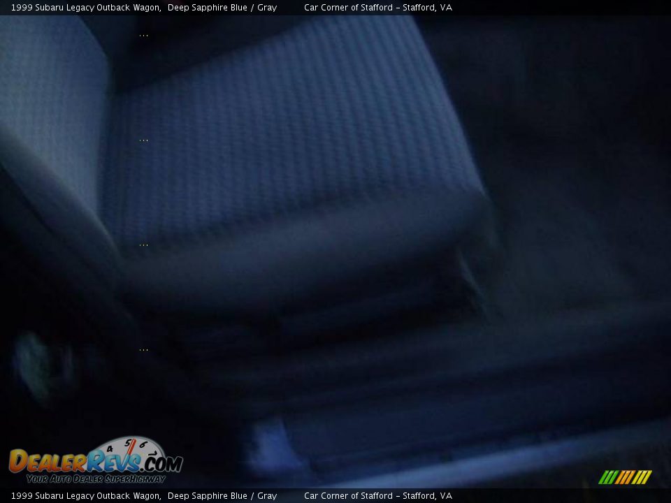 1999 Subaru Legacy Outback Wagon Deep Sapphire Blue / Gray Photo #17