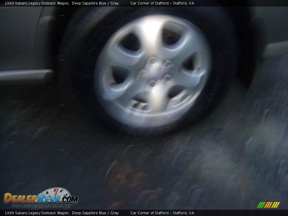 1999 Subaru Legacy Outback Wagon Deep Sapphire Blue / Gray Photo #22
