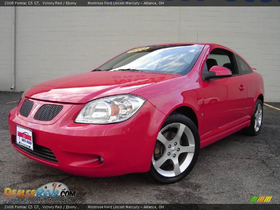 2008 Pontiac G5 GT Victory Red / Ebony Photo #1