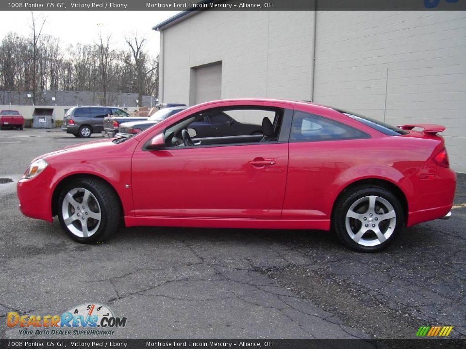 2008 Pontiac G5 GT Victory Red / Ebony Photo #2