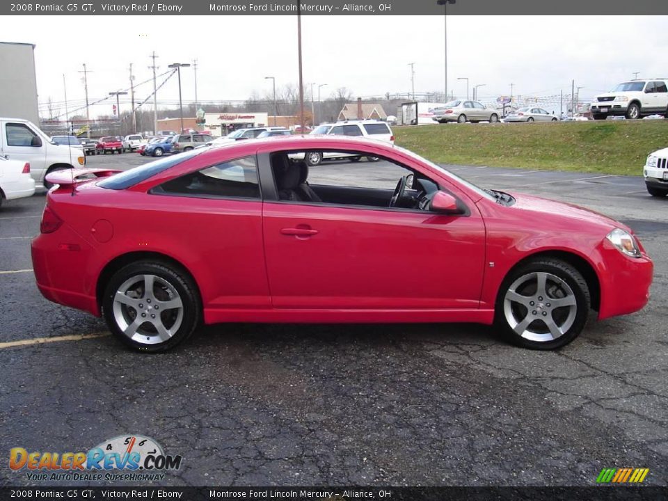 2008 Pontiac G5 GT Victory Red / Ebony Photo #6