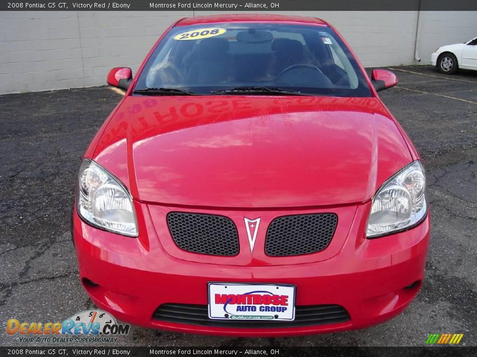 2008 Pontiac G5 GT Victory Red / Ebony Photo #8