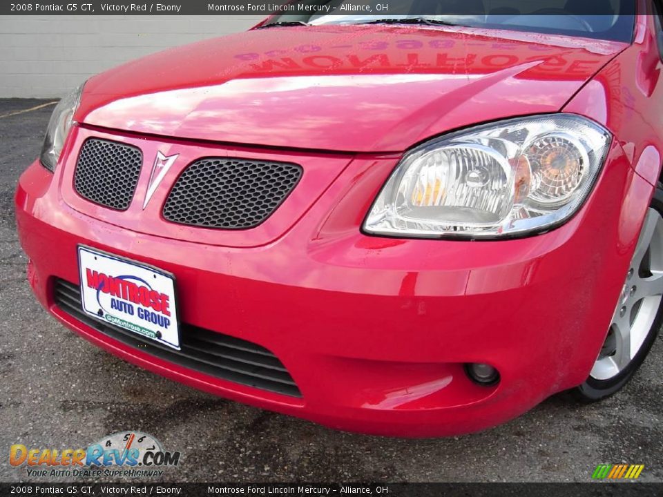 2008 Pontiac G5 GT Victory Red / Ebony Photo #9