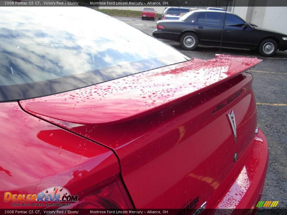 2008 Pontiac G5 GT Victory Red / Ebony Photo #12