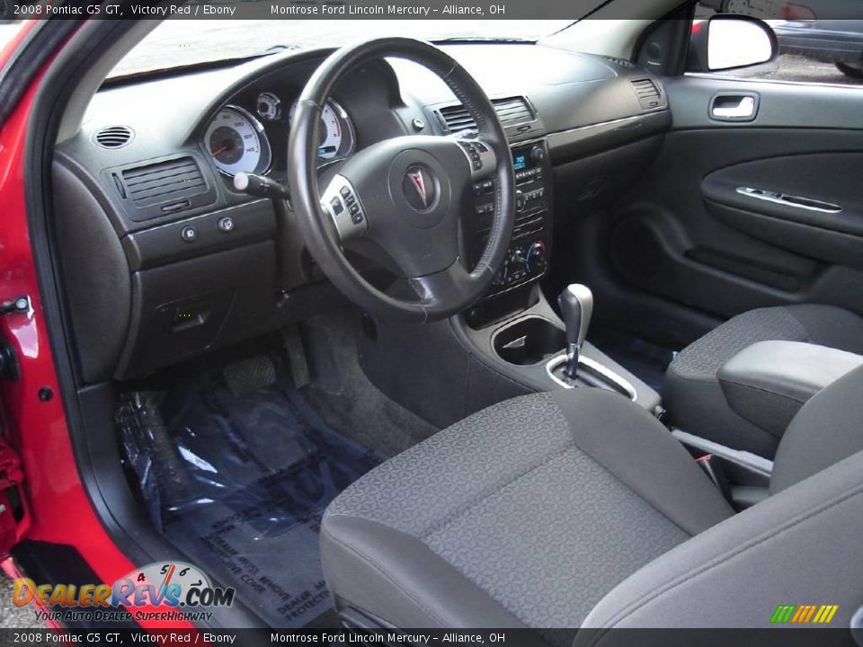 2008 Pontiac G5 GT Victory Red / Ebony Photo #21