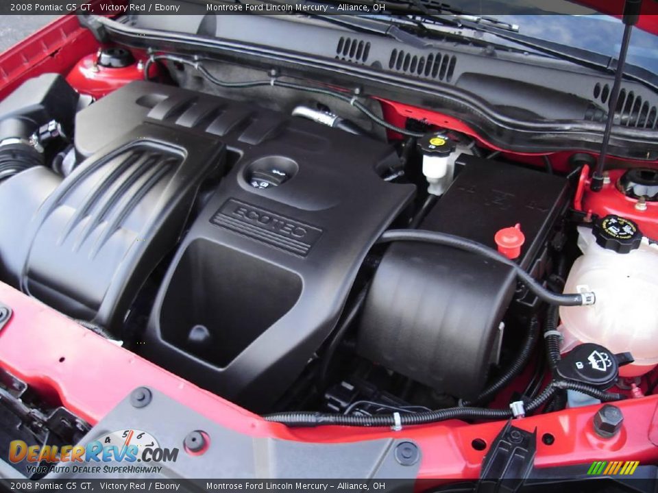 2008 Pontiac G5 GT Victory Red / Ebony Photo #27