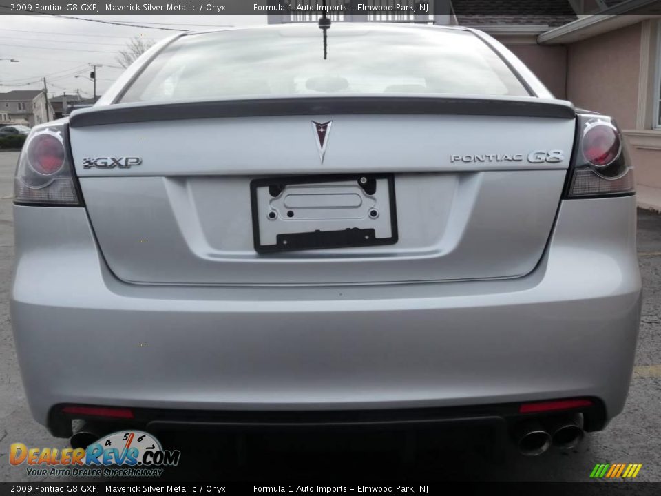2009 Pontiac G8 GXP Maverick Silver Metallic / Onyx Photo #16