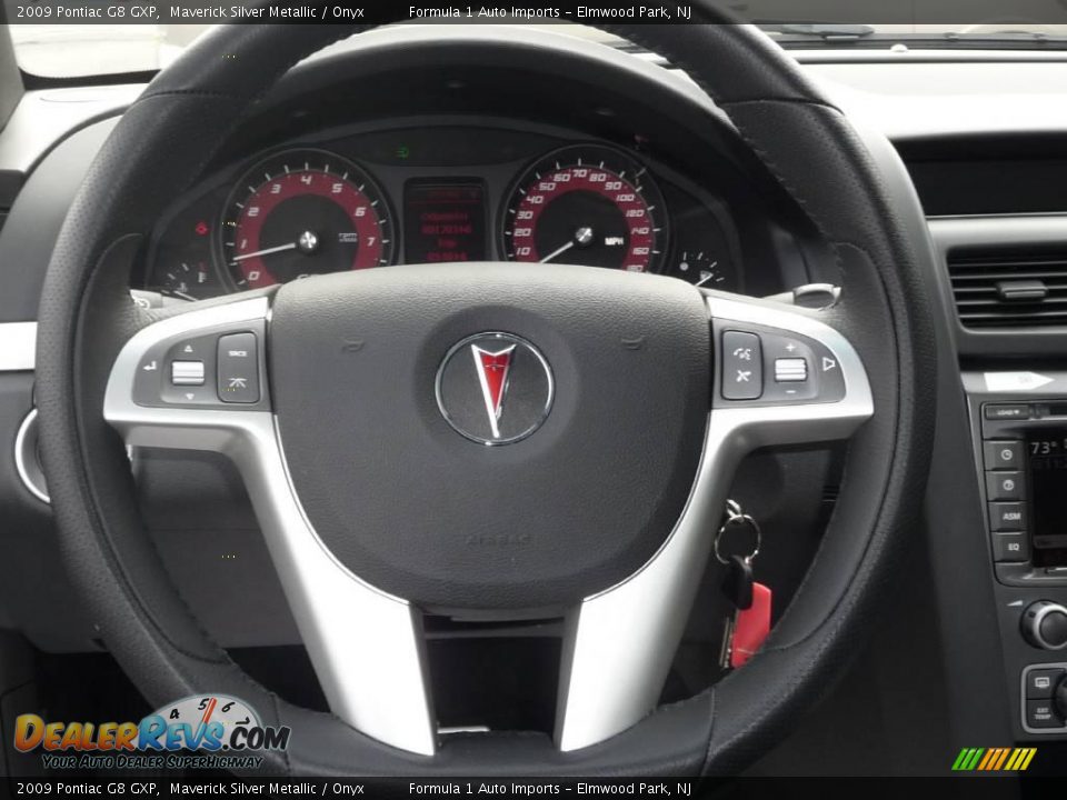2009 Pontiac G8 GXP Maverick Silver Metallic / Onyx Photo #21