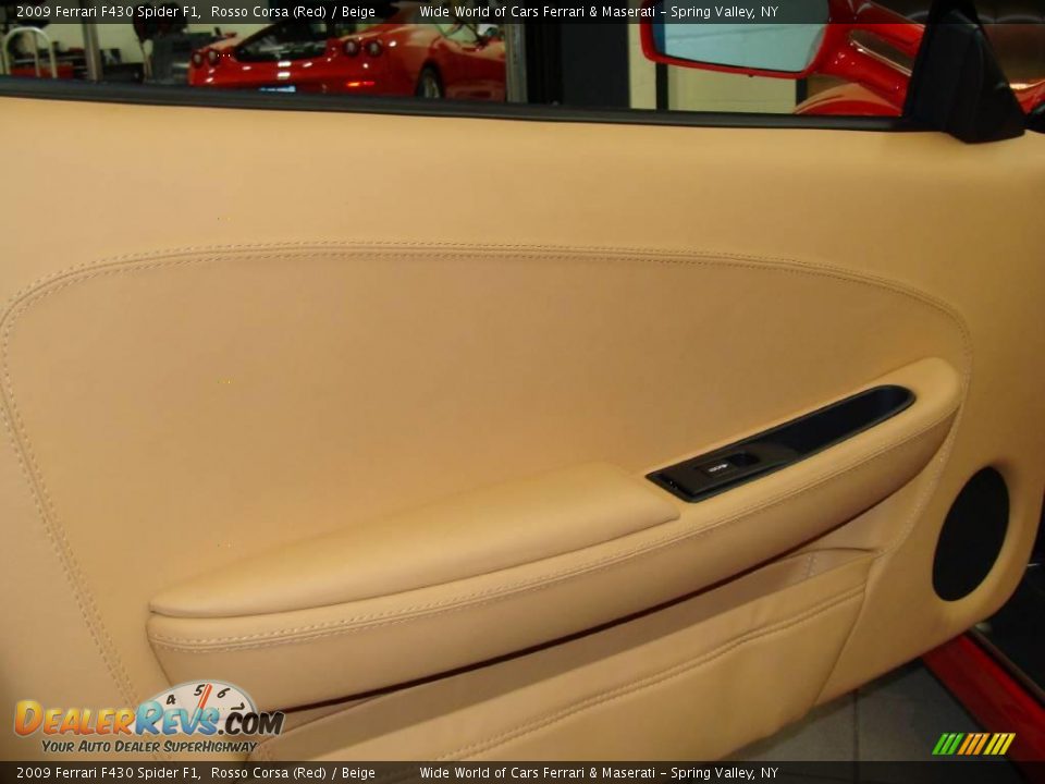 2009 Ferrari F430 Spider F1 Rosso Corsa (Red) / Beige Photo #12