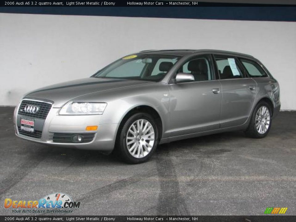2006 Audi A6 3.2 quattro Avant Light Silver Metallic / Ebony Photo #1