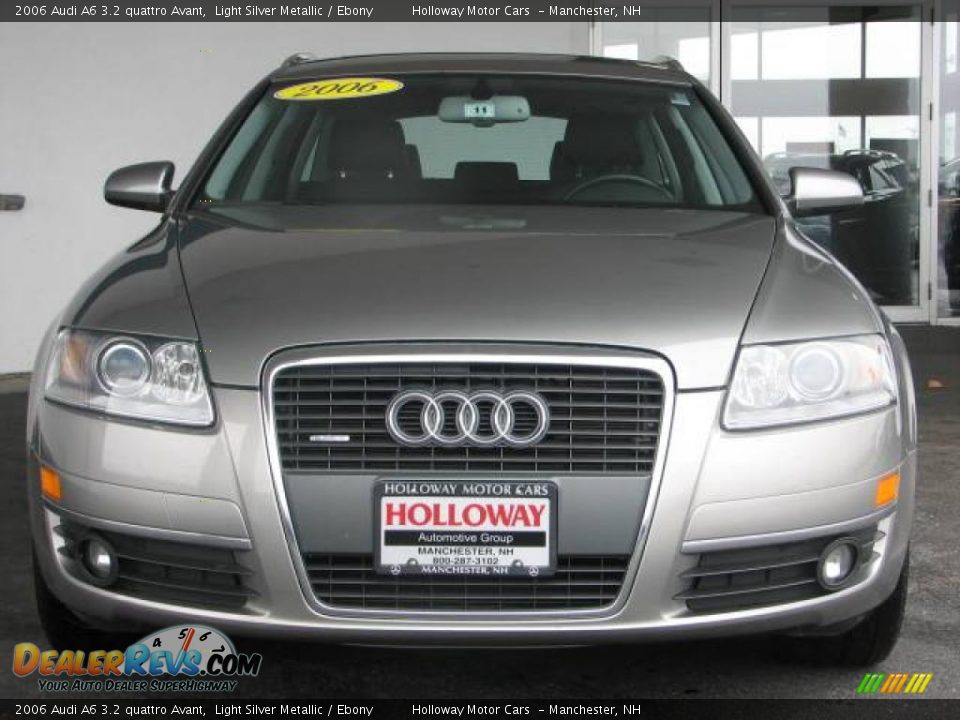 2006 Audi A6 3.2 quattro Avant Light Silver Metallic / Ebony Photo #2