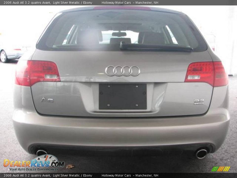 2006 Audi A6 3.2 quattro Avant Light Silver Metallic / Ebony Photo #5