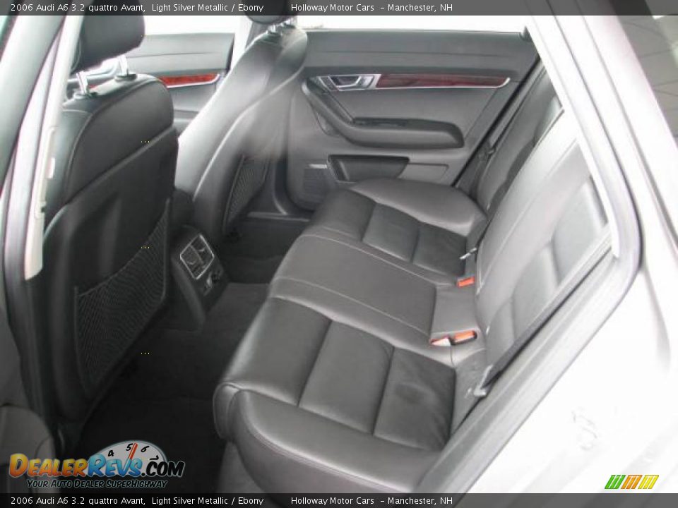 2006 Audi A6 3.2 quattro Avant Light Silver Metallic / Ebony Photo #8