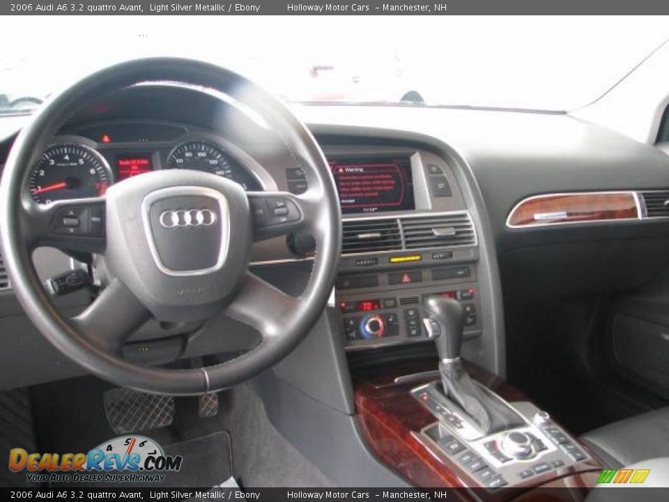 2006 Audi A6 3.2 quattro Avant Light Silver Metallic / Ebony Photo #9