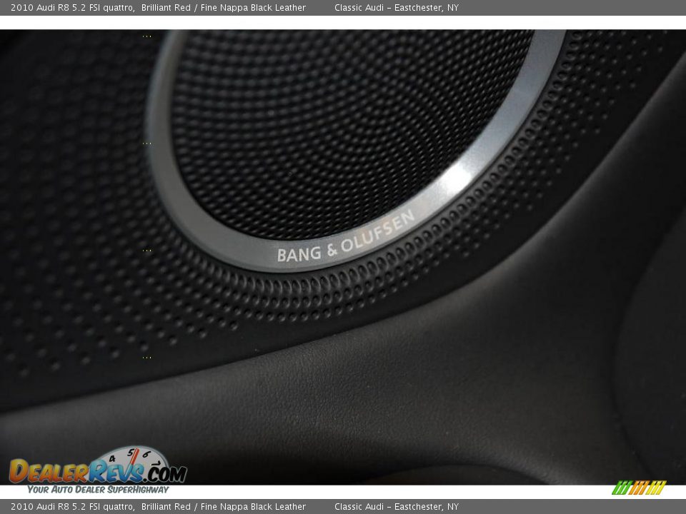 2010 Audi R8 5.2 FSI quattro Brilliant Red / Fine Nappa Black Leather Photo #19