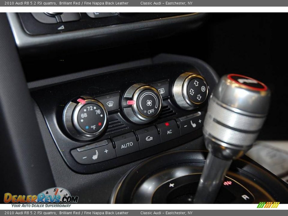 2010 Audi R8 5.2 FSI quattro Brilliant Red / Fine Nappa Black Leather Photo #23