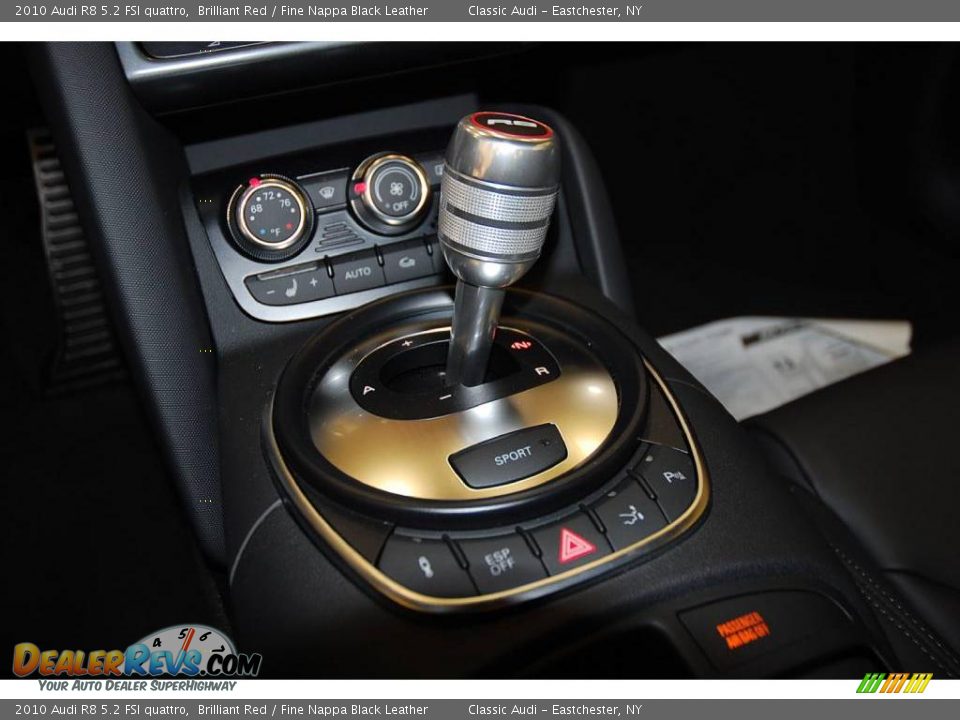 2010 Audi R8 5.2 FSI quattro Brilliant Red / Fine Nappa Black Leather Photo #24