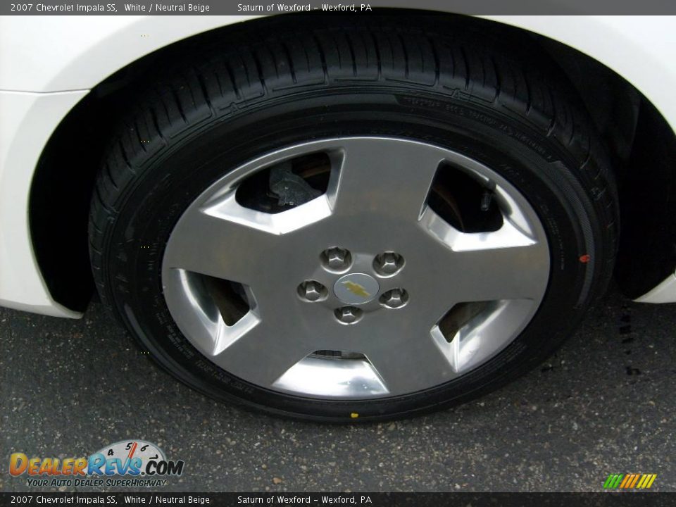 2007 Chevrolet Impala SS White / Neutral Beige Photo #9