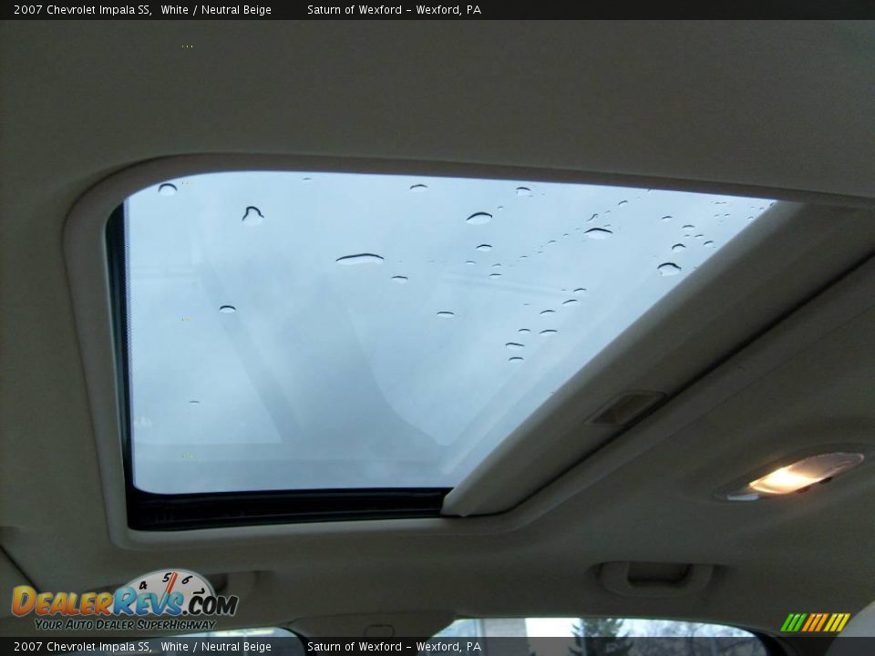 2007 Chevrolet Impala SS White / Neutral Beige Photo #13