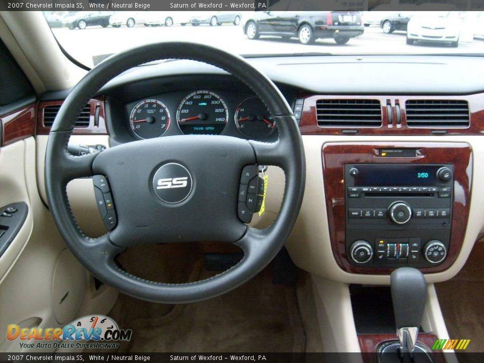 2007 Chevrolet Impala SS White / Neutral Beige Photo #15
