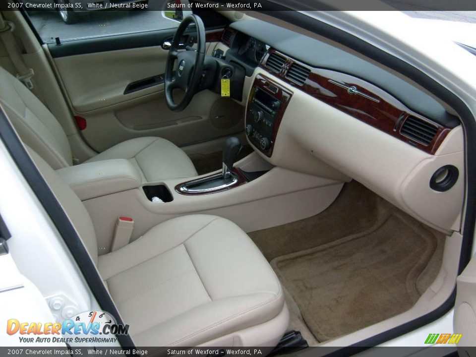 2007 Chevrolet Impala SS White / Neutral Beige Photo #18