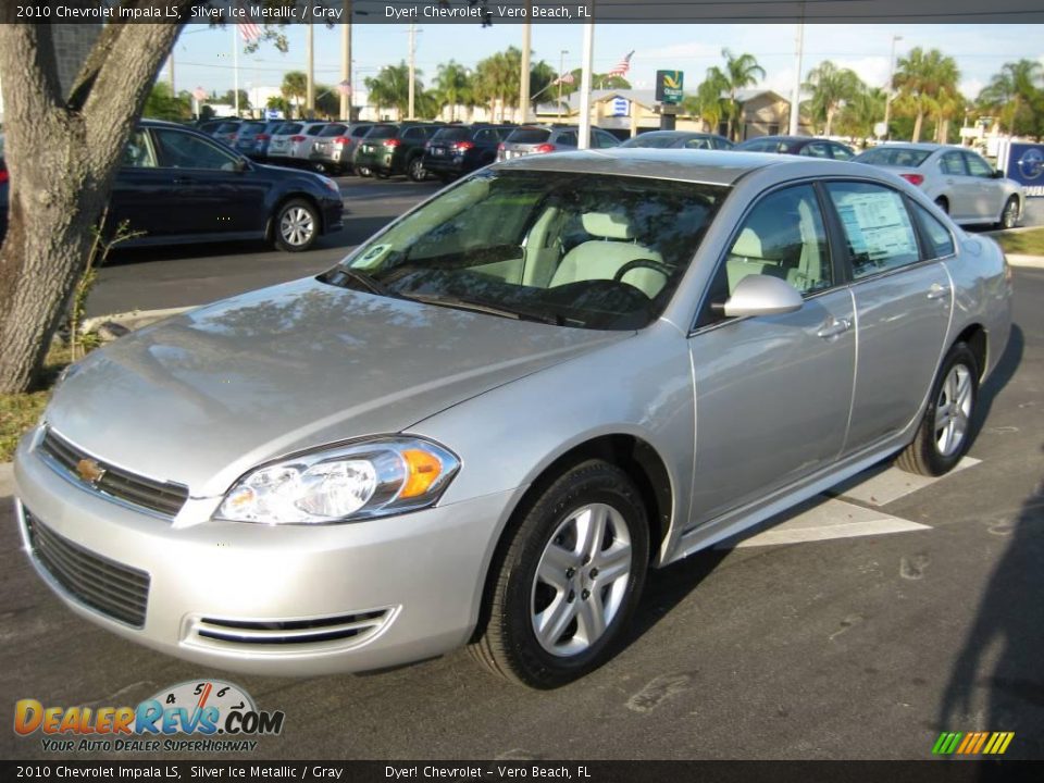 2010 Chevrolet Impala LS Silver Ice Metallic / Gray Photo #1