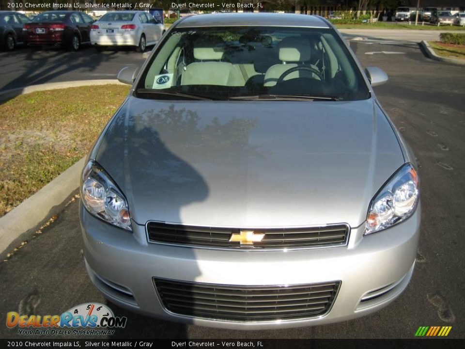2010 Chevrolet Impala LS Silver Ice Metallic / Gray Photo #2